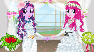 Twilight Wedding Dress Up Game screenshot 0