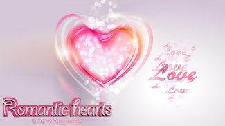 Romantic Hearts Live Wallpaper screenshot 8