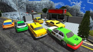 3D Taxi Driver - Hill Station screenshot 7