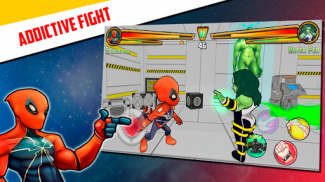 Superheroes Fighting League screenshot 1