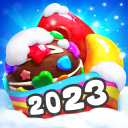 Crazy Candy Bomb-Free Match 3 Juego Icon
