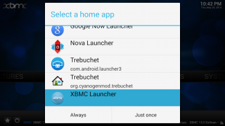 Launcher for XBMC™ screenshot 0