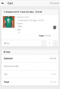 t shirt shop screenshot 0