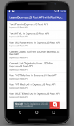 Learn Express.JS Rest API with Real Apps screenshot 0