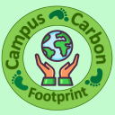 Campus Carbon Footprint Icon