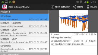 Tekla BIMsight Note screenshot 3