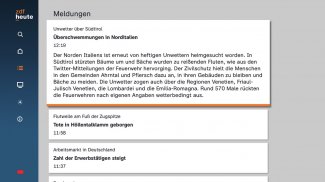 ZDFheute - Nachrichten screenshot 1