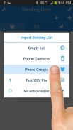 Multi SMS & Group SMS PRO screenshot 5