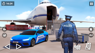 Police Airplane Pilot - Transporter Plane Game 3D screenshot 10
