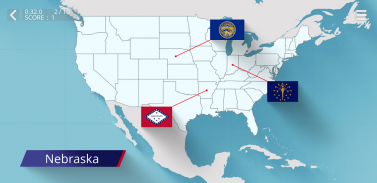 US States map screenshot 4