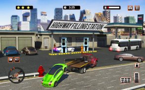 Gas Station & Car Service Mechanic Tow Truck Games screenshot 13