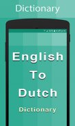 Dutch Dictionary screenshot 6