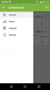 aCheckbook : Account Manager screenshot 1