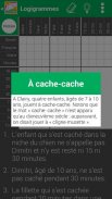 Logic Grid Problems in French screenshot 0