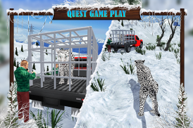 Leopard Game Snow Jungle screenshot 4