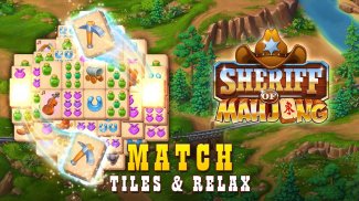 Sheriff of Mahjong: Une fichas screenshot 3