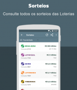 Loterias Resultados da Lotofácil Mega Sena e mais screenshot 9