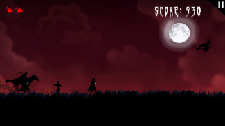 Death on Horse in Blood Night screenshot 1