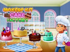 Makeup Kit Cake Factory: Cosmetic Cupcake Maker screenshot 1