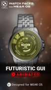 Futuristic GUI Watch Face screenshot 15