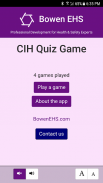 CIH Quiz Game screenshot 3