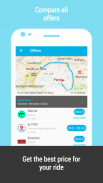 Bebop : Cabs and ridesharing at best price screenshot 3