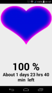 Heart Battery Blue screenshot 0