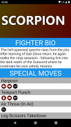 Fighter Bios: MK screenshot 3