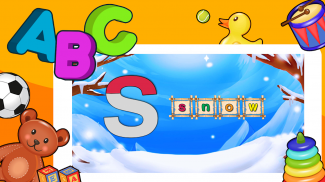 वर्णमाला ABC - बच्चों की गेम screenshot 2