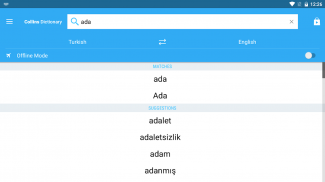 Collins Gem Turkish Dictionary screenshot 0