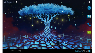 Star home : Glowing magic land Live wallpaper screenshot 0