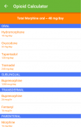 Opioid Calculator screenshot 8