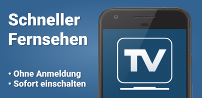 Fernsehen App mit Live TV