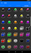 Purple and Black Icon Pack Free screenshot 9