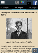 Biografía de Mahatma Gandhi screenshot 2