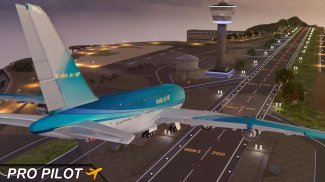 Città Volo aereo in aeroplano - Giochi aerei screenshot 2
