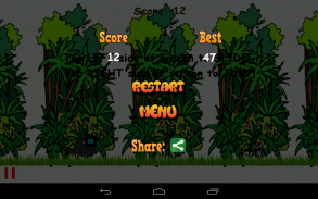 Jungle StickMan Runner NEW screenshot 3