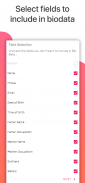 Bio Data Maker for Marriage screenshot 4