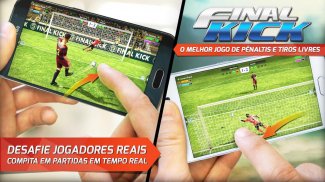 Final Kick 2018: Futebol online screenshot 0