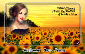 Sunflower Photo Frames screenshot 0