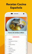 Recetas de Cocina Española screenshot 1