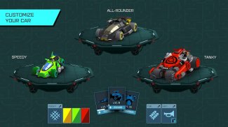 Hyperdrome – тактическая игра в жанре боевые гонки screenshot 3