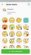 الملصقات Emojidom لـ WhatsApp (WAStickerApps) screenshot 6