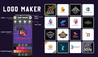 Logo Maker free - icon creator app for esports 3d screenshot 2