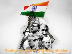 Indian Freedom Fighters Quotes screenshot 0