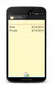 Notepad screenshot 2