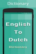 Dutch Dictionary screenshot 0