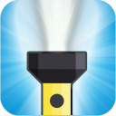 Simple LED flashlight Icon
