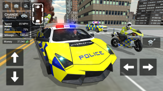 Police Car Driving Motorbike screenshot 0