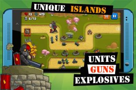 Island Defense: Offline Tower Defense screenshot 2